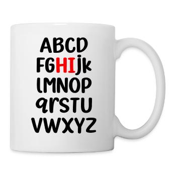 ABCD HI - Mug - white - Right