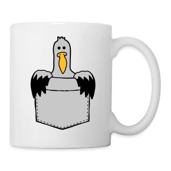 Chest bag Seagull On the way - Mug - white - Right