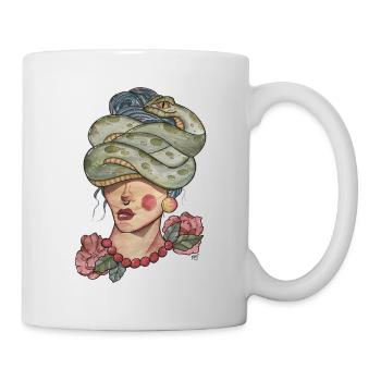 Medusa - Tasse - Weiß - Rechts