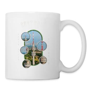 Dortmund Deutschland Stadt Skyline Heimat Liebe - Tasse - Weiß - Rechts
