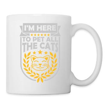 Animaux de compagnie tous les chats - Mug blanc - blanc - Droite