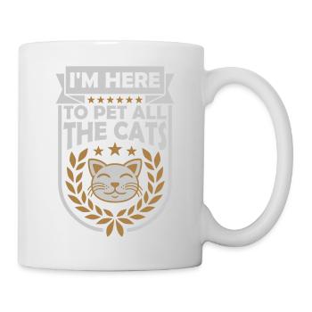 Animaux de compagnie tous les chats - Mug blanc - blanc - Droite