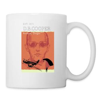 DB Cooper - Tasse - Weiß - Rechts