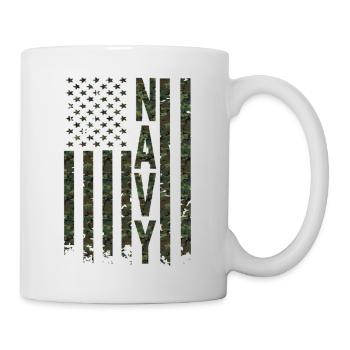 Armee Militär Marine Soldat Freiheit Tarnung - Tasse - Weiß - Rechts