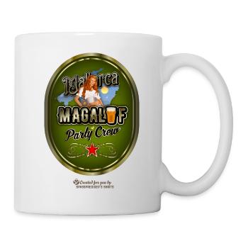 Mallorca Magaluf Party Crew - Mug blanc - blanc - Droite
