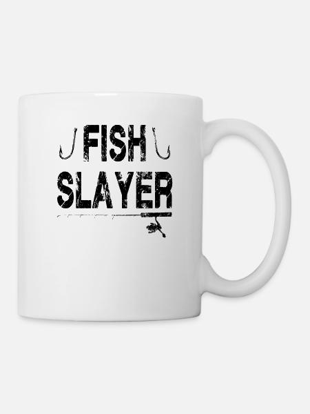 Fischtöter - Tasse - Weiß