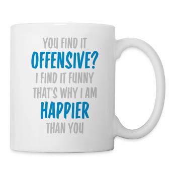 You find it offensive - Mug - white - Right