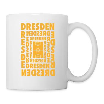 Dresden - Stadionmotiv - Sachsen - Tasse - Weiß - Rechts