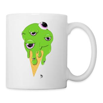 Eyes cream - Mug blanc - blanc - Droite