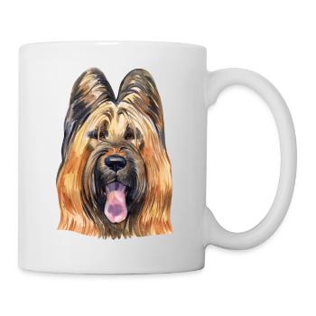 Briard Dog Dog Owner Dog Lovers Dogs - Mug - white - Right