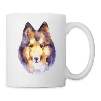 Shetland Sheltie Dog Owner Dog Lovers - Mug - white - Right