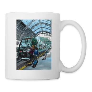 Inside Railwaystation - Mug - white - Right