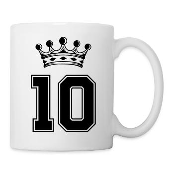 10 krone - Tasse - Weiß - Rechts