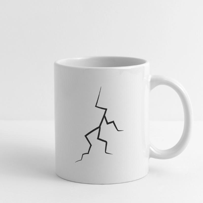 Lightning Icon Weather Thunderstorm Mug