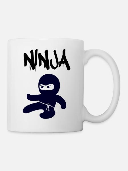 Ninja - Tasse - Weiß