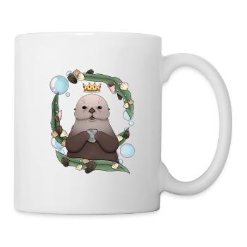Jubilé de 10 ans de la reine Katmai - Mug blanc - blanc - Droite