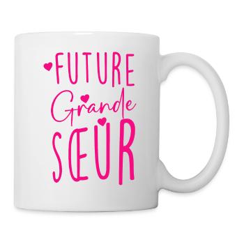 Future Grande Soeur Cette Année - Mug blanc - blanc - Droite