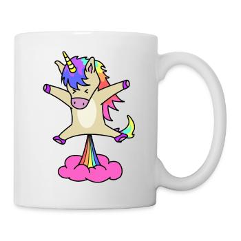 My unicorn drawing - Mug - white - Right