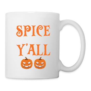 C’est Pumpkin Spice Latte Time Y’all Drôle - Mug blanc - blanc - Droite