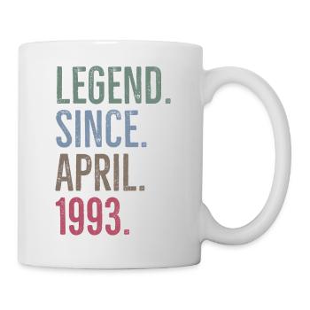 Legende seit April 1993 - Tasse - Weiß - Rechts