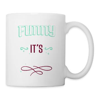 birthday present idea fathersday geek gift - Tasse - Weiß - Rechts