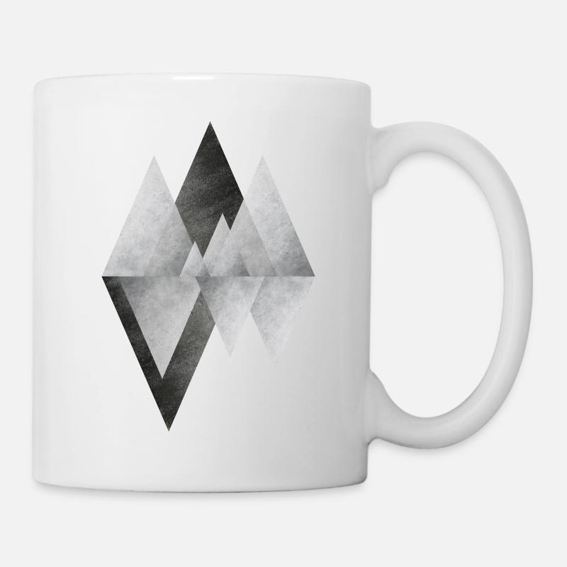 Montagnes - Mug blanc - blanc