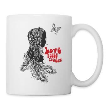 Amour - Mug blanc - blanc - Droite