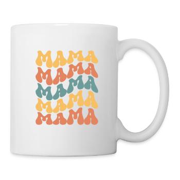 Mama-Mother's Day-Mother-Mom-Mommy-Cute - Mug - white - Right