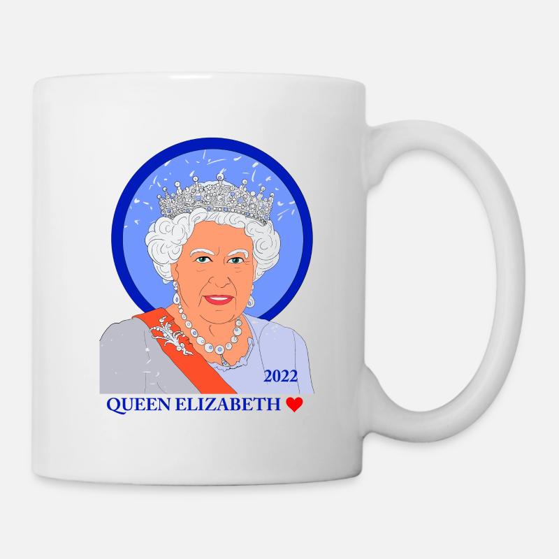 Queen Elizabeth - Mug - white