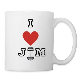 I love Jim - Mug - white - Right