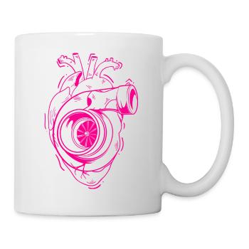 Turboschlag - Tasse - Weiß - Rechts