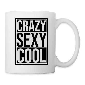 crazy sexy cool design - Mug - white - Right