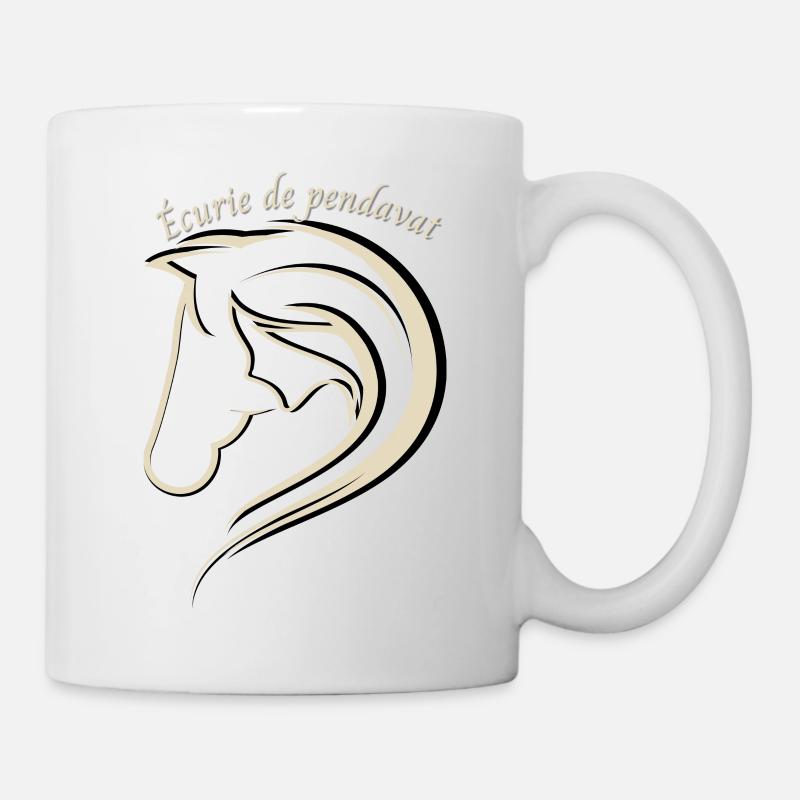 Pendavat Stall - Tasse - Weiß