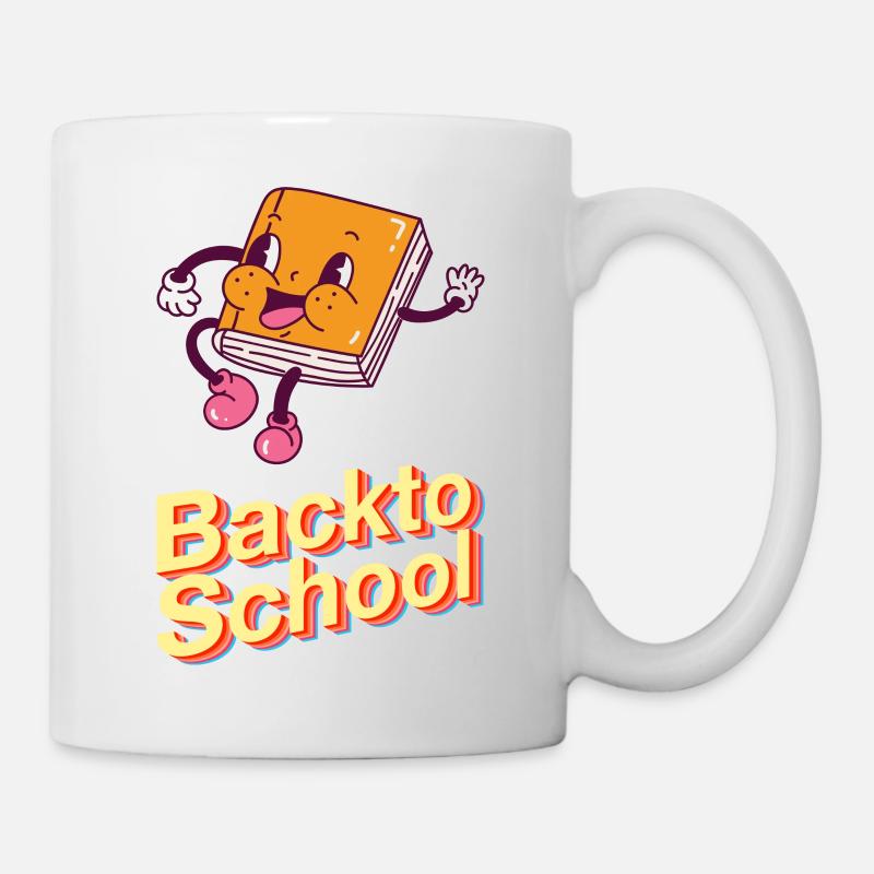 Backto School - Tasse - Weiß
