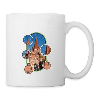 Ingolstadt Deutschland Stadt Skyline Heimat Liebe - Tasse - Weiß - Rechts