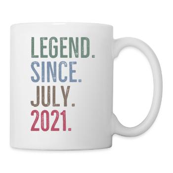 Legend Since July 2021 - Mug - white - Right