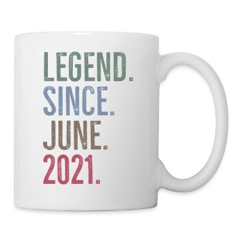 Legende seit Juni 2021 - Tasse - Weiß - Rechts