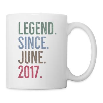 Legend Since June 2017 - Mug - white - Right