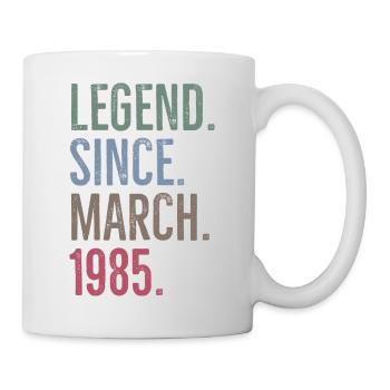 Legend Since March 1985 - Mug - white - Right