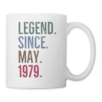 Légende depuis mai 1979 - Mug blanc - blanc - Droite