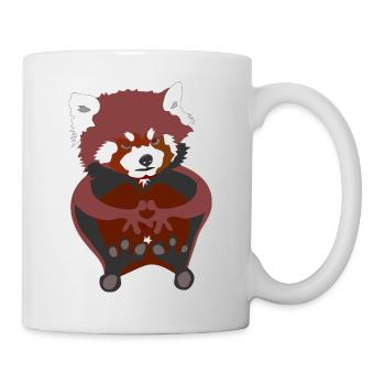Red panda - Mug - white - Right