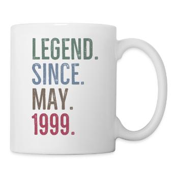 Légende depuis mai 1999 - Mug blanc - blanc - Droite