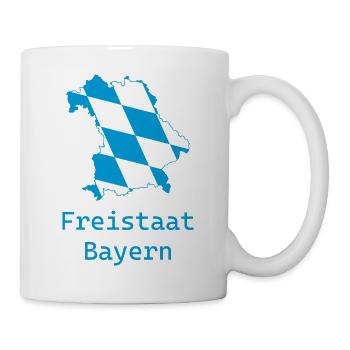 Bayern - Tasse - Weiß - Rechts