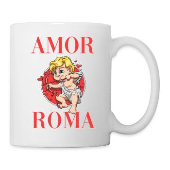 Liebesengel Zeichen der Liebe Romantik Geschenk - Tasse - Weiß - Rechts