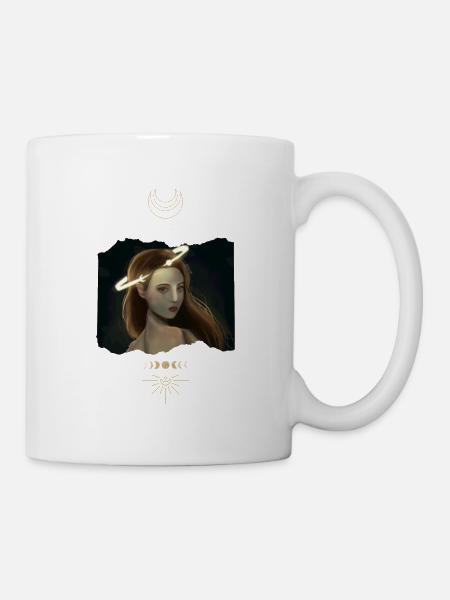 Princesse de la Lune - Mug blanc - blanc