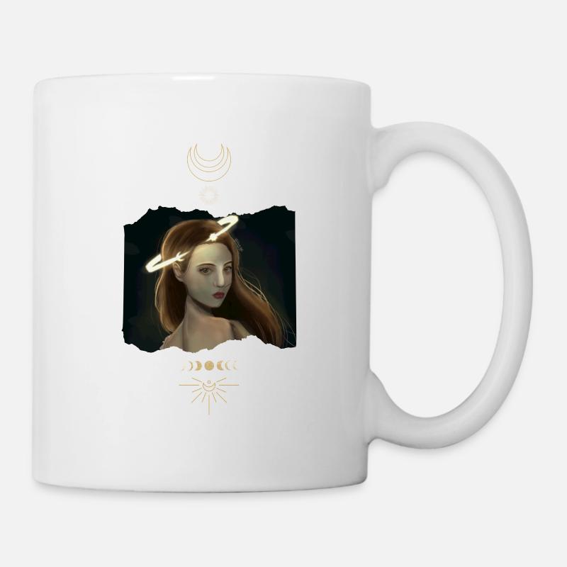 Princesse de la Lune - Mug blanc - blanc