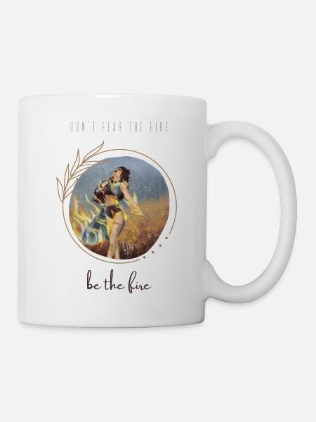 Phénix, sois ce feu - Mug blanc - blanc