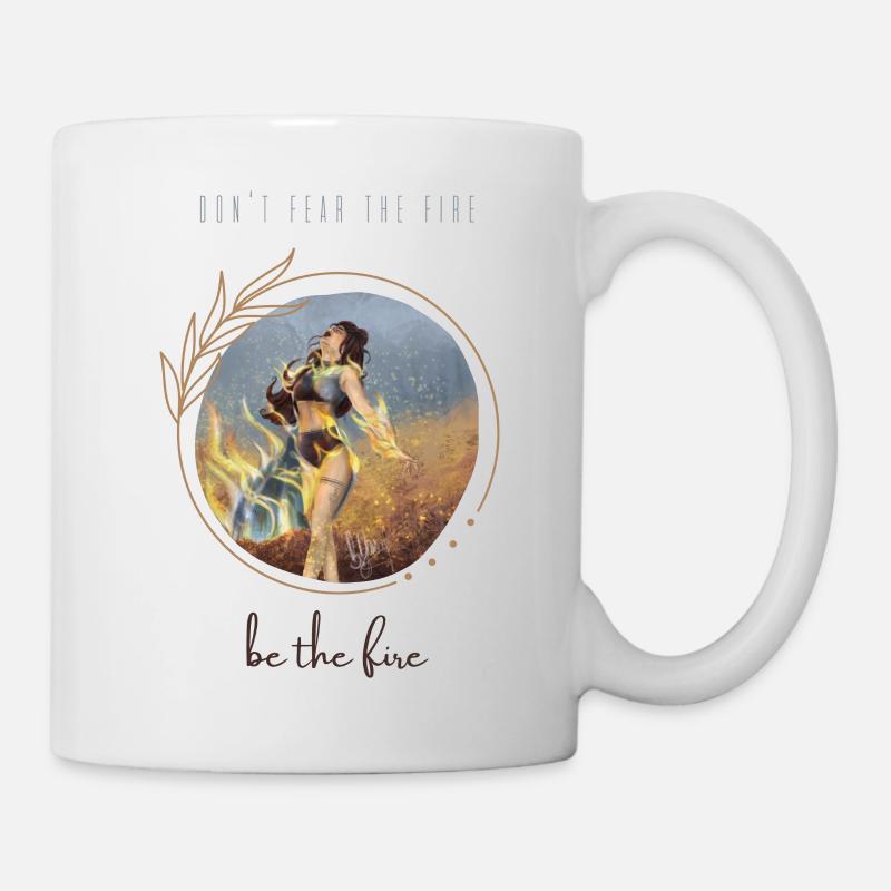 Phénix, sois ce feu - Mug blanc - blanc