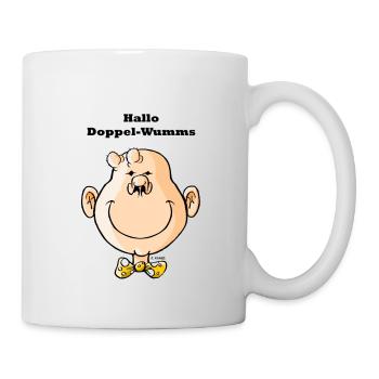 Beispiel Kopp Doppelwumms - Tasse - Weiß - Rechts