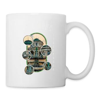 Karlsruhe Allemagne Ville Skyline Accueil Amour - Mug blanc - blanc - Droite